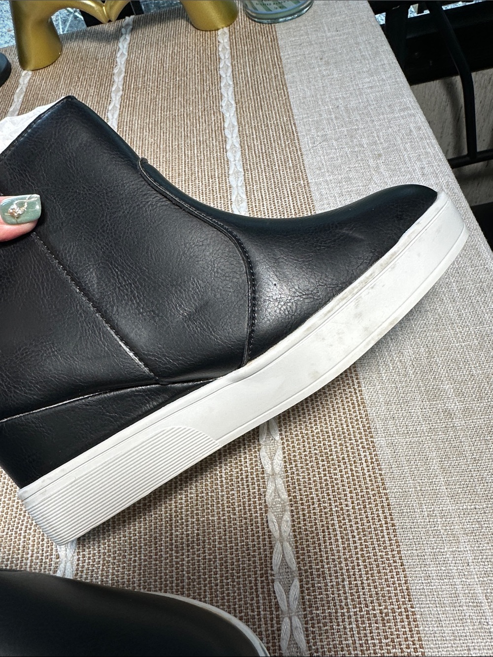 Women’s Wedge Sneakers - Picture 6 of 6